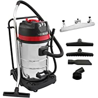 MAXBLAST - Aspiradora Comercial 80 litros con Accesorio para Arrastre